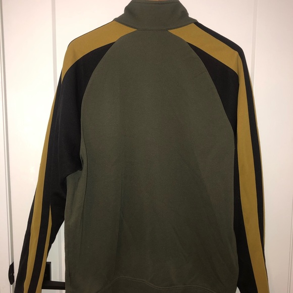 Vintage Y2K Nike Zip-Up Track Jacket In Olive - Picture 5 of 5